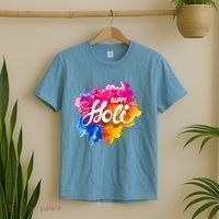Happy Holi India Hindu Celebration T-Shirt thumb 2