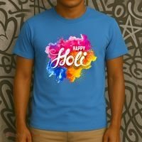 Happy Holi India Hindu Celebration T-Shirt thumb 3