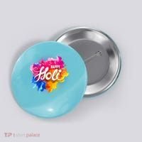 Happy Holi India Hindu Celebration Button thumb 0