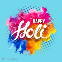 Happy Holi India Hindu Celebration Button thumb 1