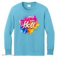 Happy Holi India Hindu Celebration Kids Long Sleeve Shirt thumb 0