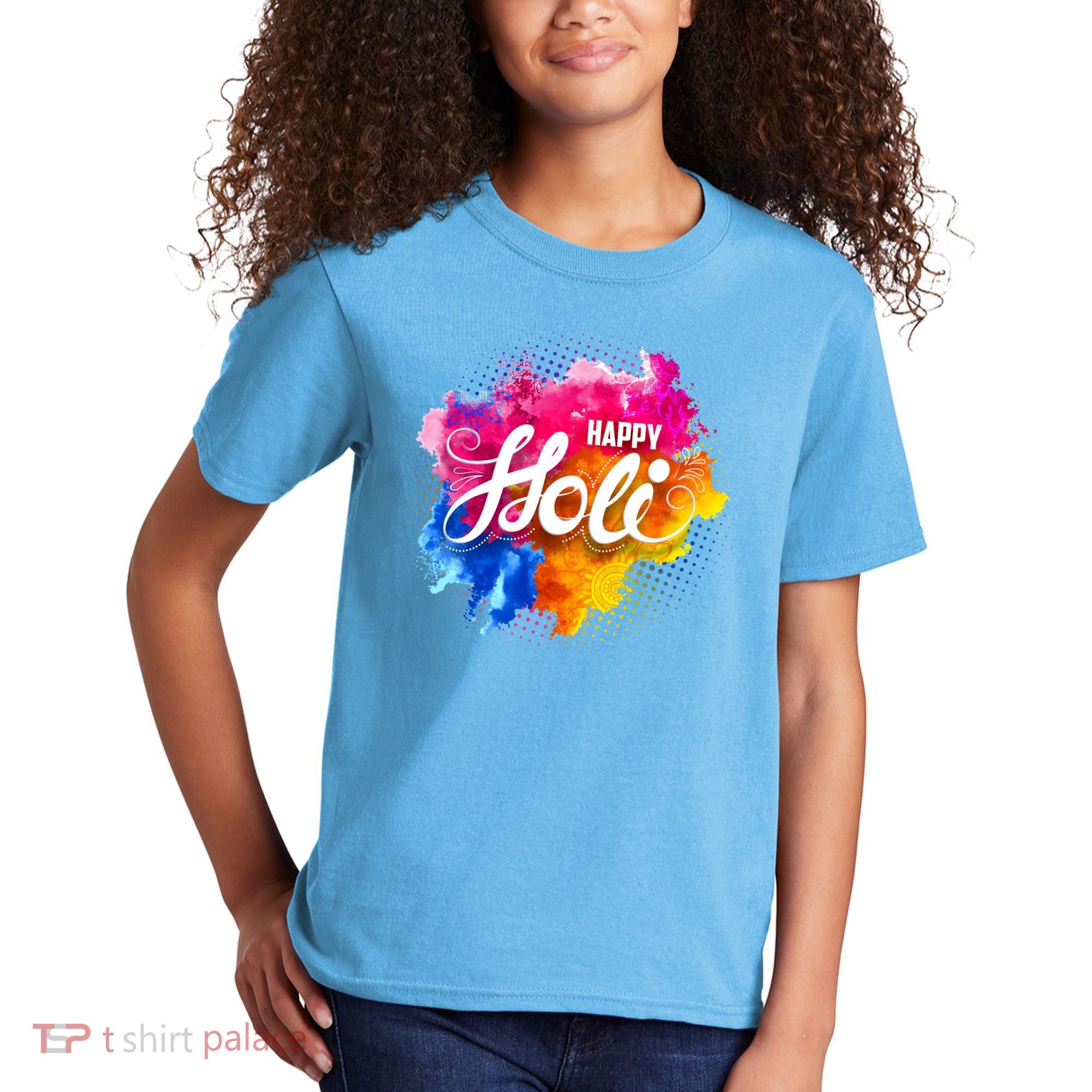Happy Holi India Hindu Celebration Kids T-Shirt