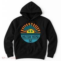 Hilton Head Island South Carolina Dolphin Beach Ocean Hoodie thumb 0
