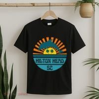 Hilton Head Island South Carolina Dolphin Beach Ocean T-Shirt thumb 2