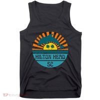 Hilton Head Island South Carolina Dolphin Beach Ocean Tank Top thumb 0