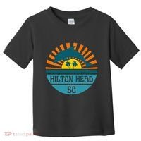 Hilton Head Island South Carolina Dolphin Beach Ocean Toddler T-Shirt thumb 0