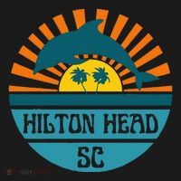 Hilton Head Island South Carolina Dolphin Beach Ocean Visor thumb 3