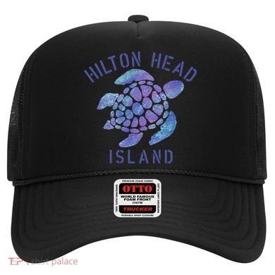 Hilton Head Island Sc Beach Design / Souvenir Illustration Gift Hat