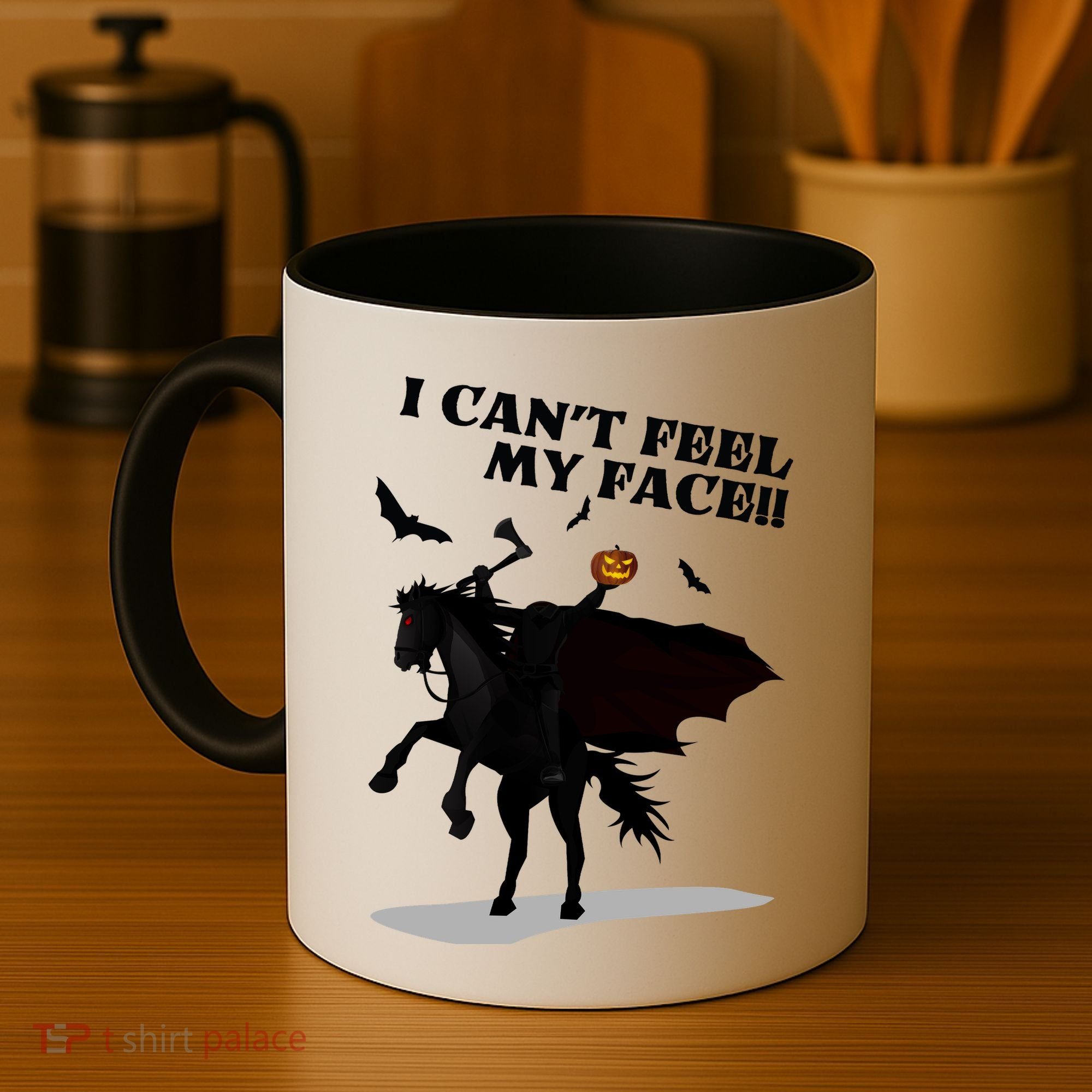 Headless Horseman I Cant Feel My Face TShirt Coffee Mug