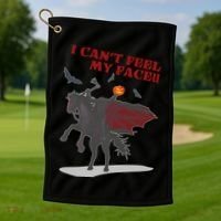 Headless Horseman I Cant Feel My Face TShirt Golf Towel thumb 1