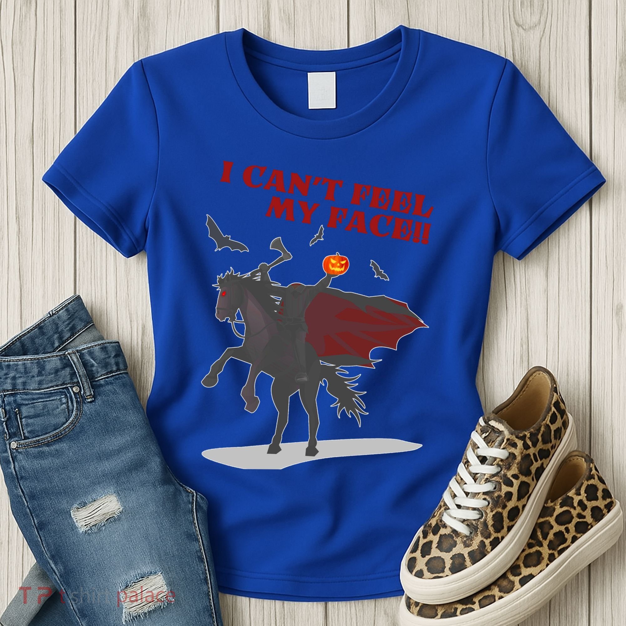 Headless Horseman I Cant Feel My Face TShirt Women's T-Shirt