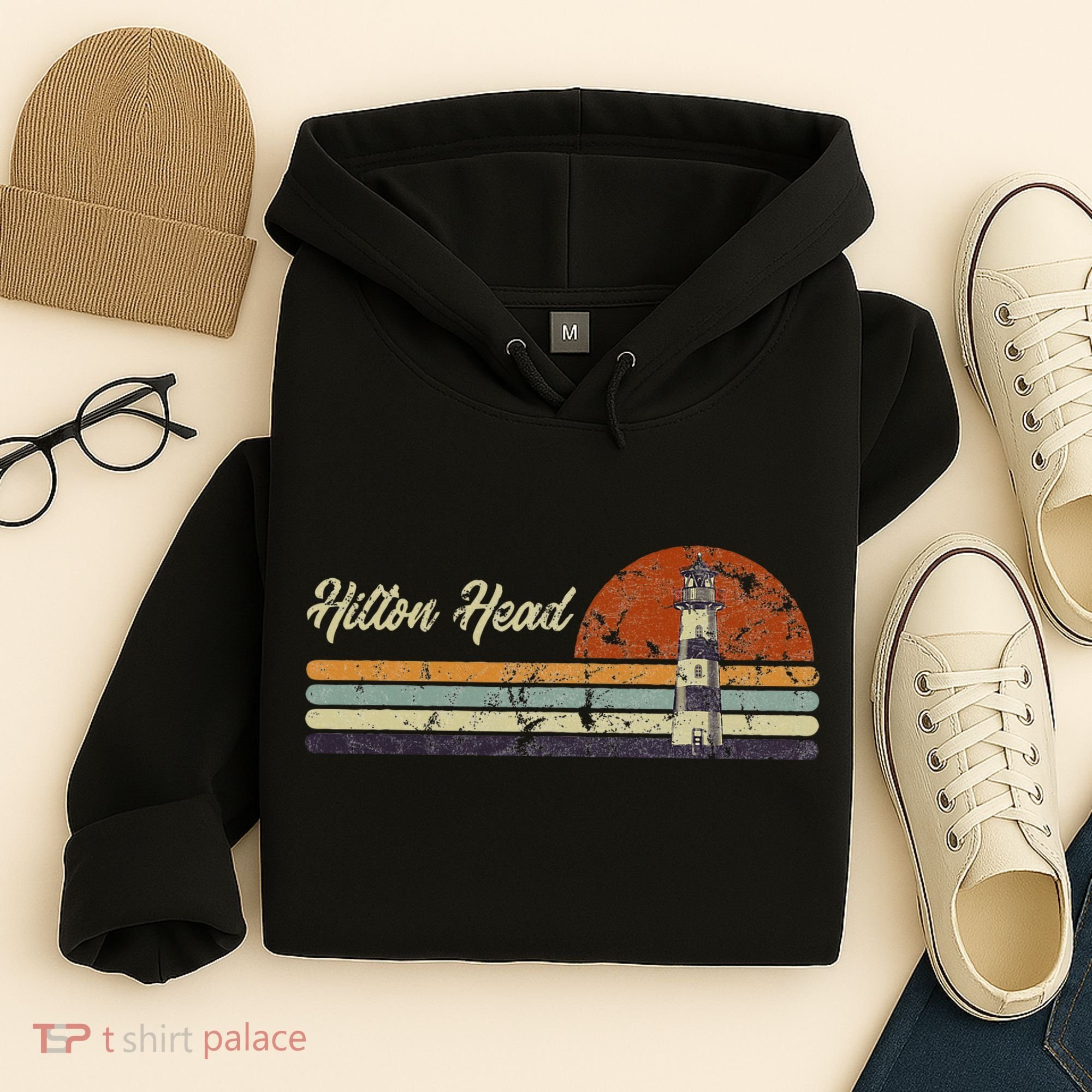 Hilton Head Island Lighthouse South Carolina Tourist Hoodie
