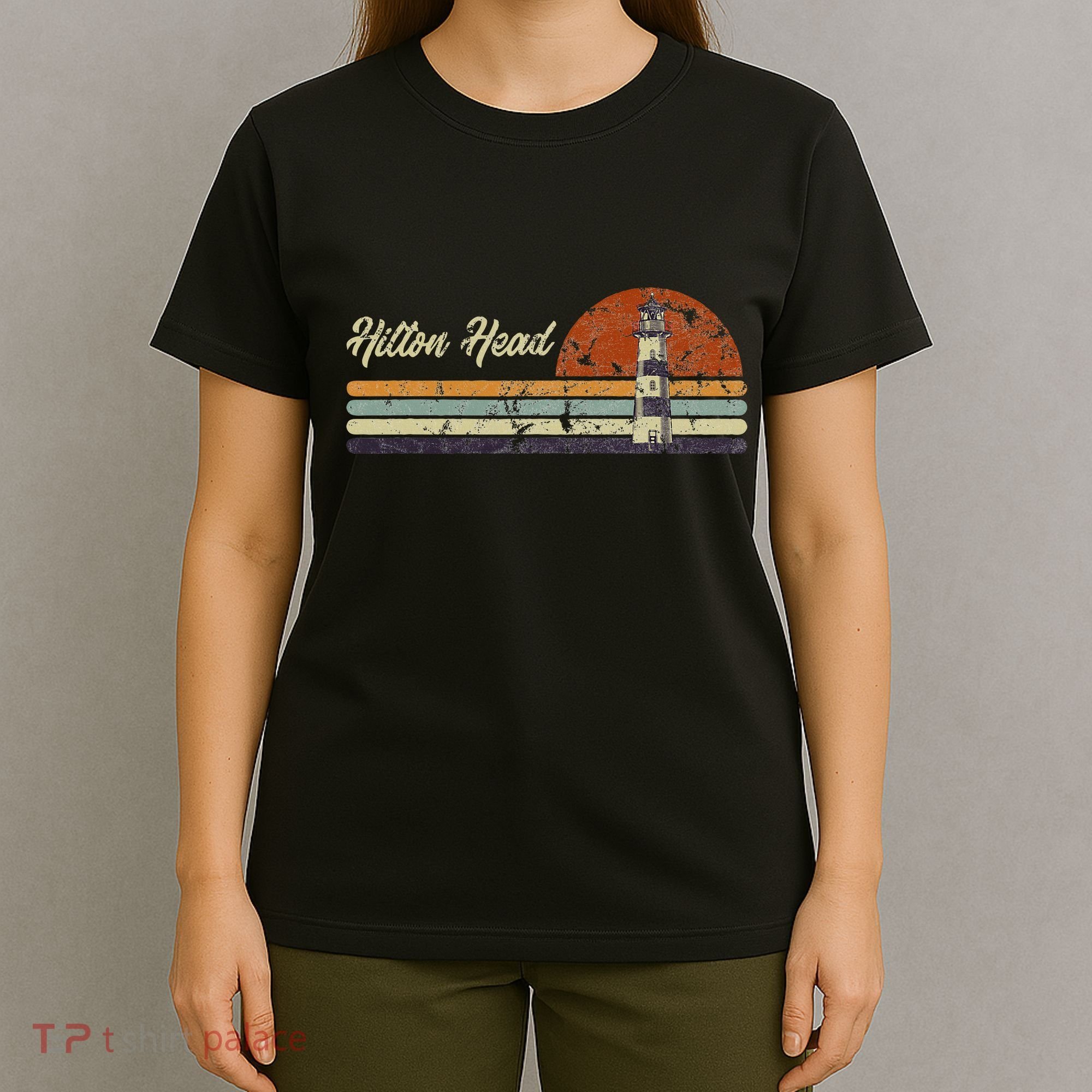 Hilton Head Island Lighthouse South Carolina Tourist T-Shirt