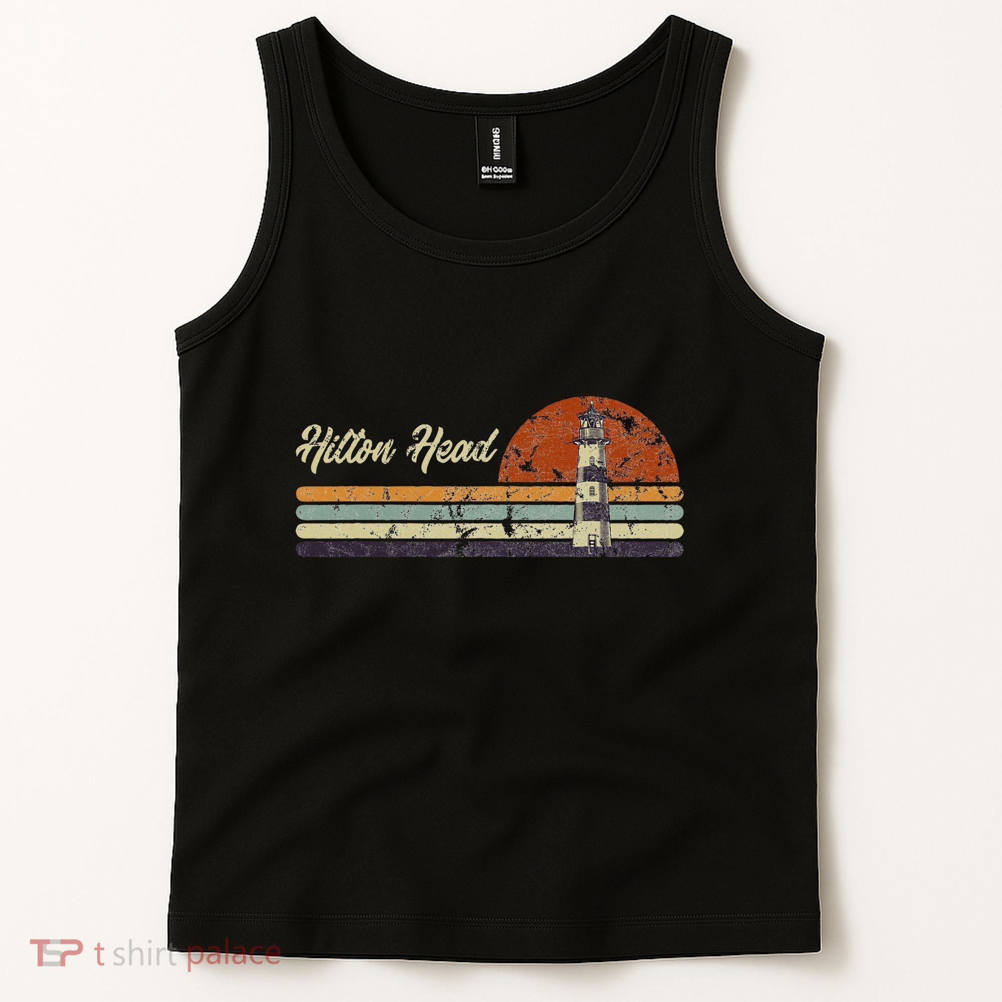 Hilton Head Island Lighthouse South Carolina Tourist Tank Top