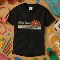 Hilton Head Island Lighthouse South Carolina Tourist Kids T-Shirt thumb 3