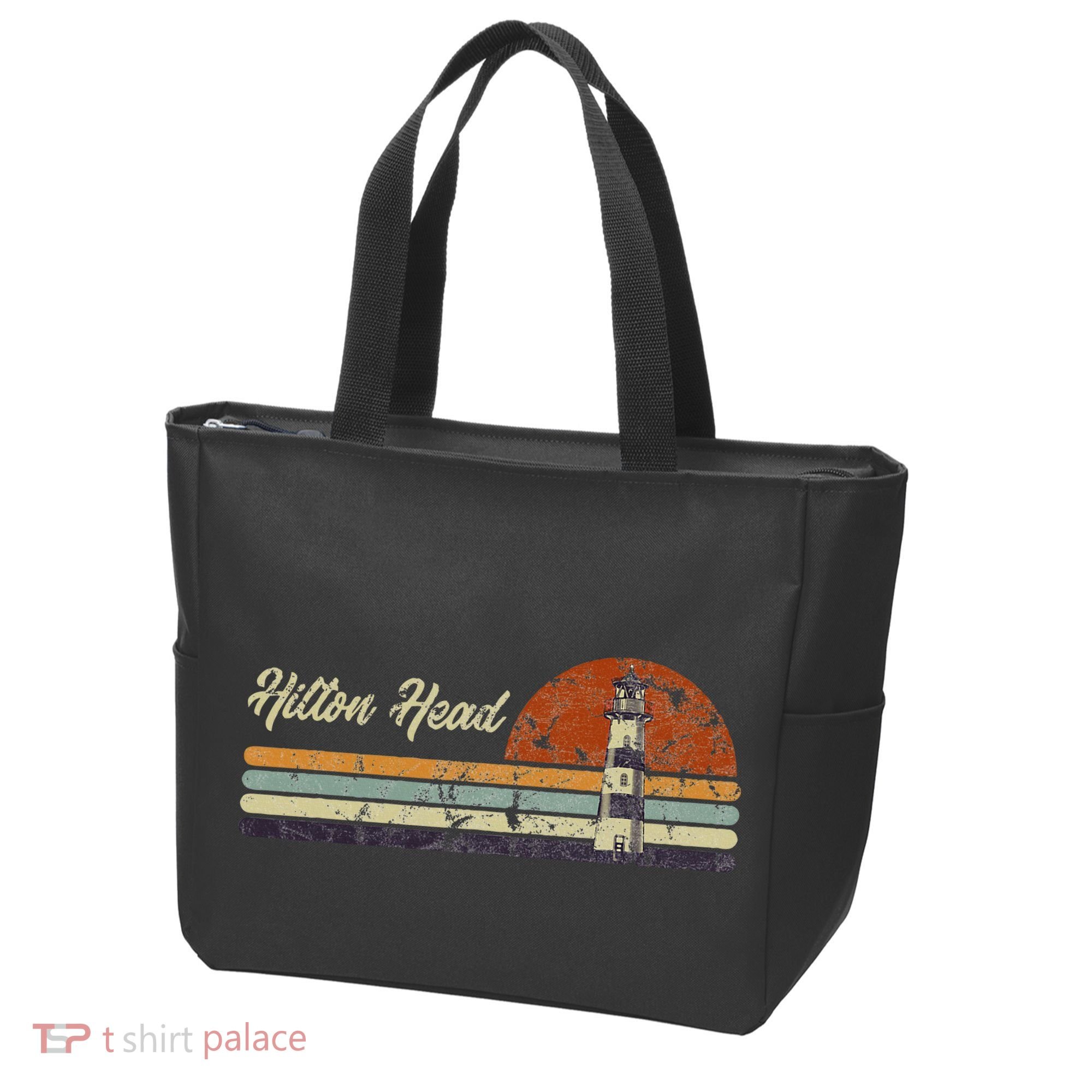 Hilton Head Island Lighthouse South Carolina Tourist Tote Bag