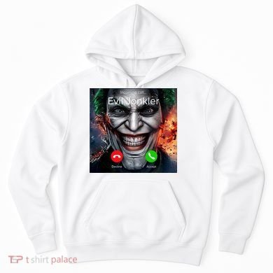 Humor Horror Incoming Call From Evil Jonkler Halloween Hoodie