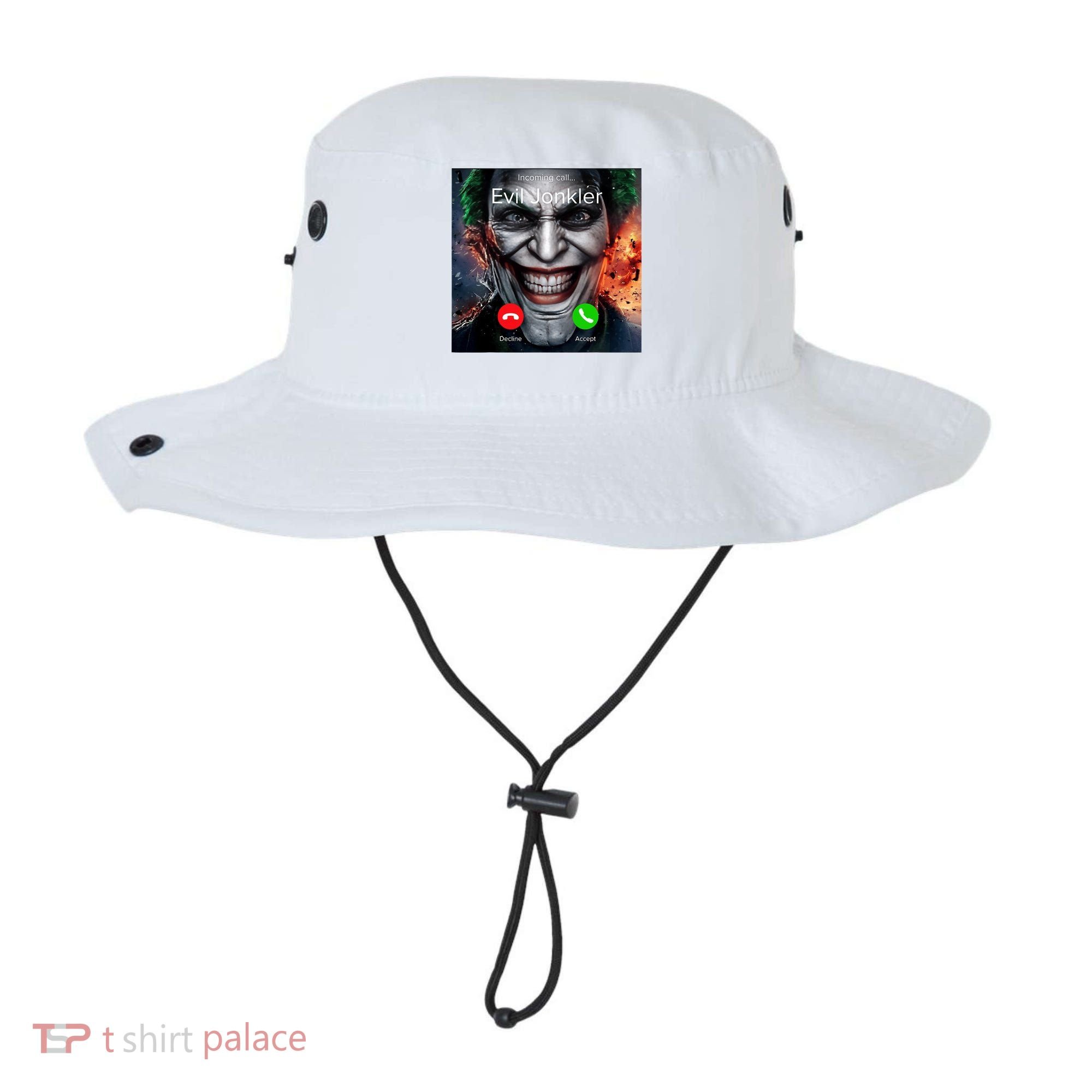 Humor Horror Incoming Call From Evil Jonkler Halloween Bucket Hat