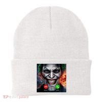 Humor Horror Incoming Call From Evil Jonkler Halloween Beanie thumb 0