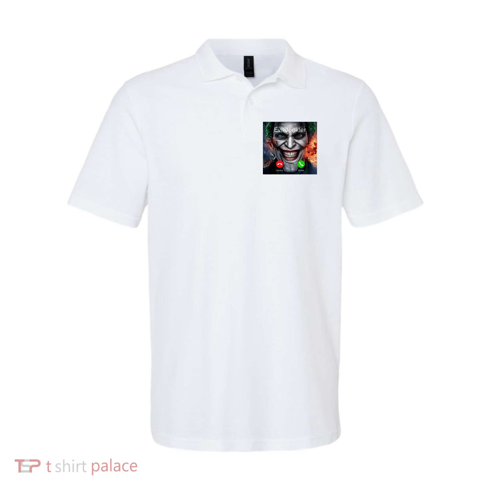Humor Horror Incoming Call From Evil Jonkler Halloween Polo