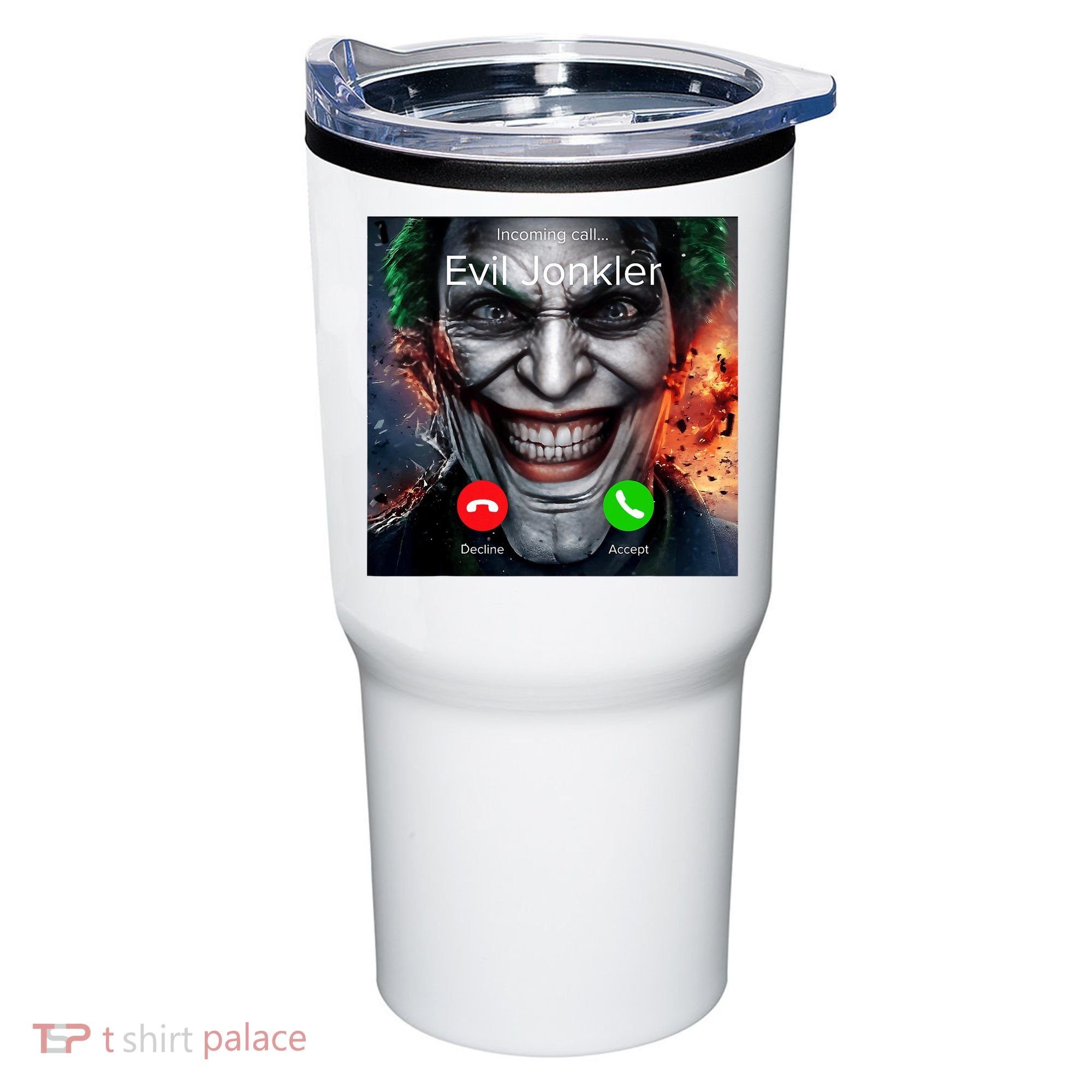 Humor Horror Incoming Call From Evil Jonkler Halloween Tumbler