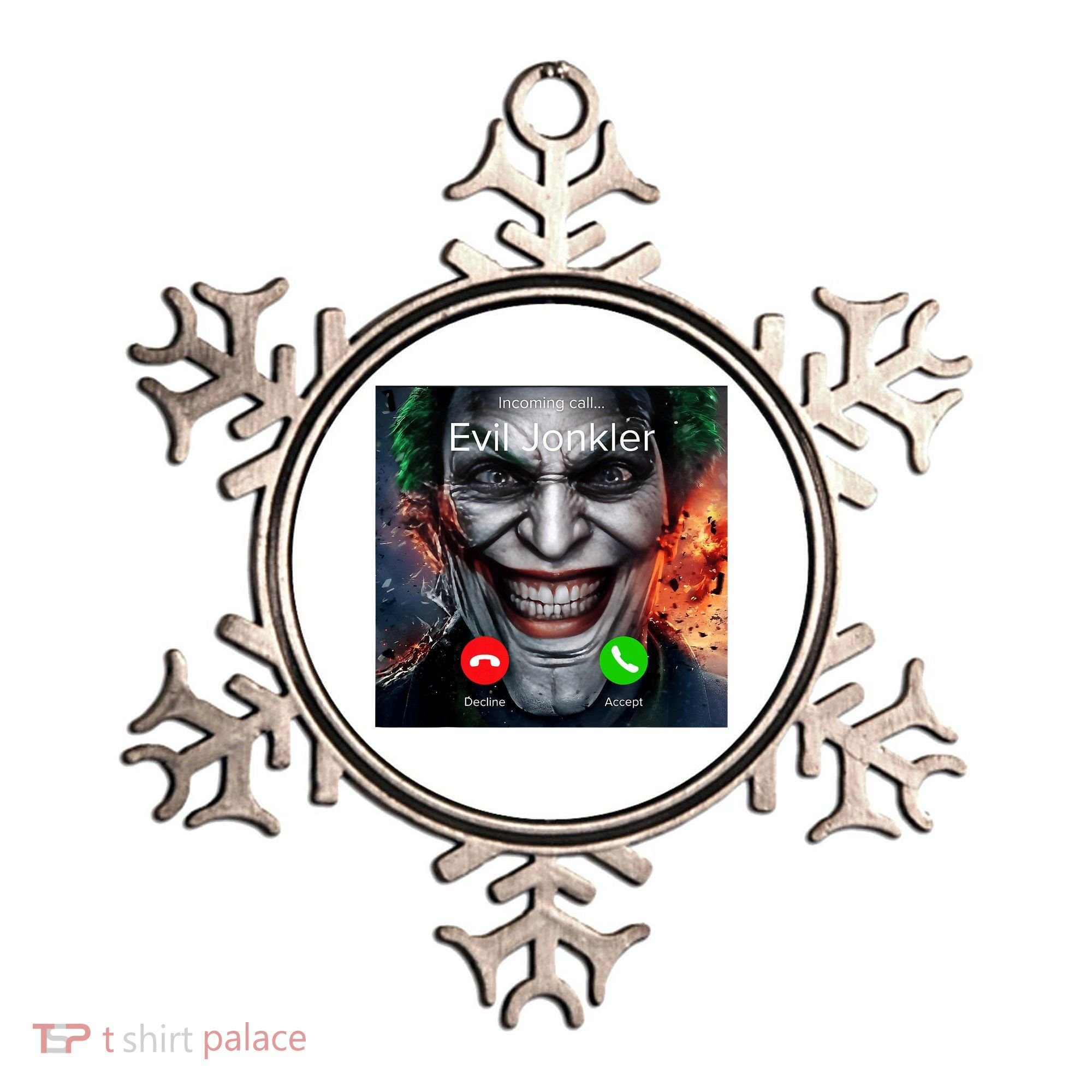 Humor Horror Incoming Call From Evil Jonkler Halloween Ornament