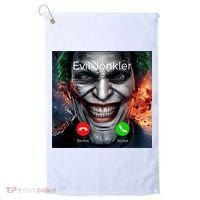 Humor Horror Incoming Call From Evil Jonkler Halloween Golf Towel thumb 0