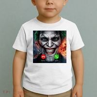 Humor Horror Incoming Call From Evil Jonkler Halloween Toddler T-Shirt thumb 2