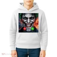 Humor Horror Incoming Call From Evil Jonkler Halloween Kids Hoodie thumb 4