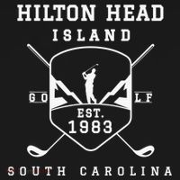 Hilton Head Island Est.1983 Golfer With Golf Club Funny Women's Tank Top thumb 5