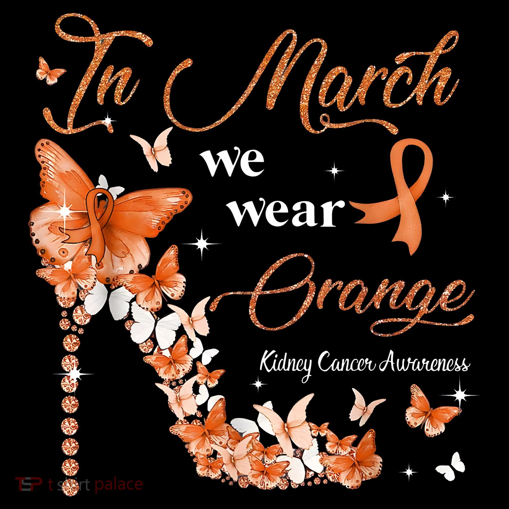 High Heel In March We Wear Orange Multiple Sclerosis Warrior Coffee Mug
