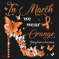 High Heel In March We Wear Orange Multiple Sclerosis Warrior Ornament thumb 1