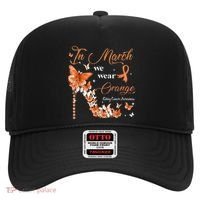High Heel In March We Wear Orange Multiple Sclerosis Warrior Hat thumb 0