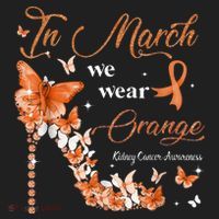 High Heel In March We Wear Orange Multiple Sclerosis Warrior Hat thumb 2