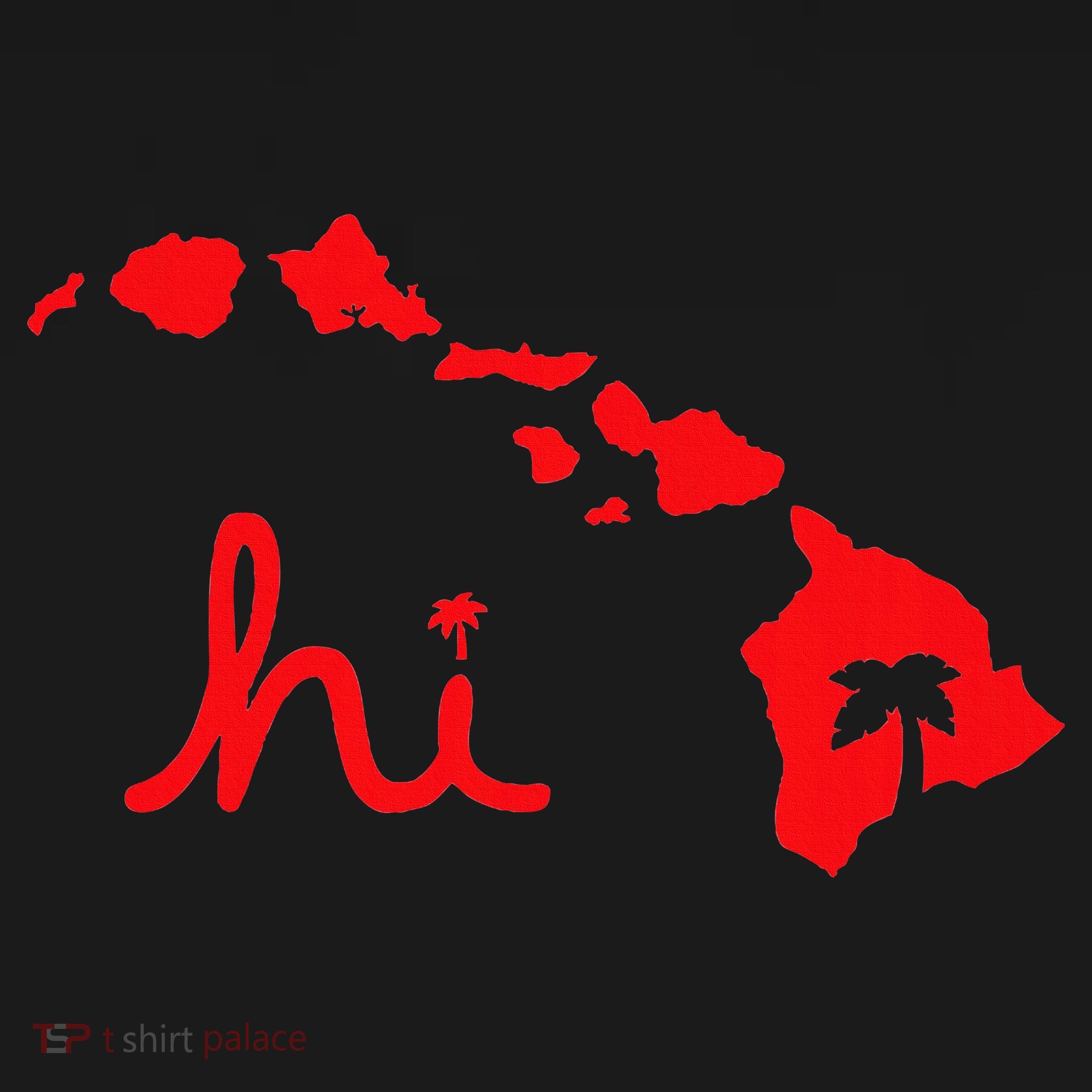 Hi Hawaiian Islands Women's Tank Top