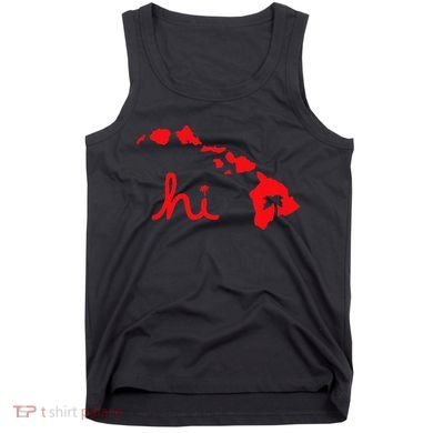 Hi Hawaiian Islands Tank Top
