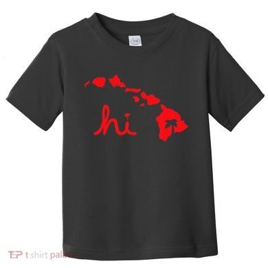 Hi Hawaiian Islands Toddler T-Shirt