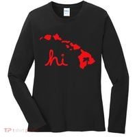 Hi Hawaiian Islands Women's Long Sleeve Shirt thumb 0