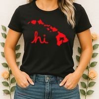 Hi Hawaiian Islands Women's T-Shirt thumb 2