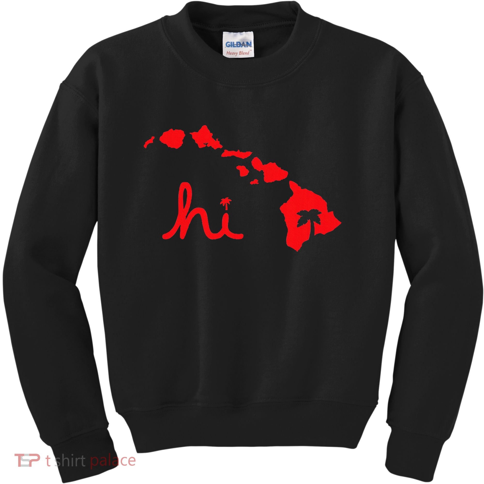 Hi Hawaiian Islands Kids Sweatshirt