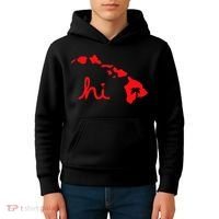 Hi Hawaiian Islands Kids Hoodie thumb 4