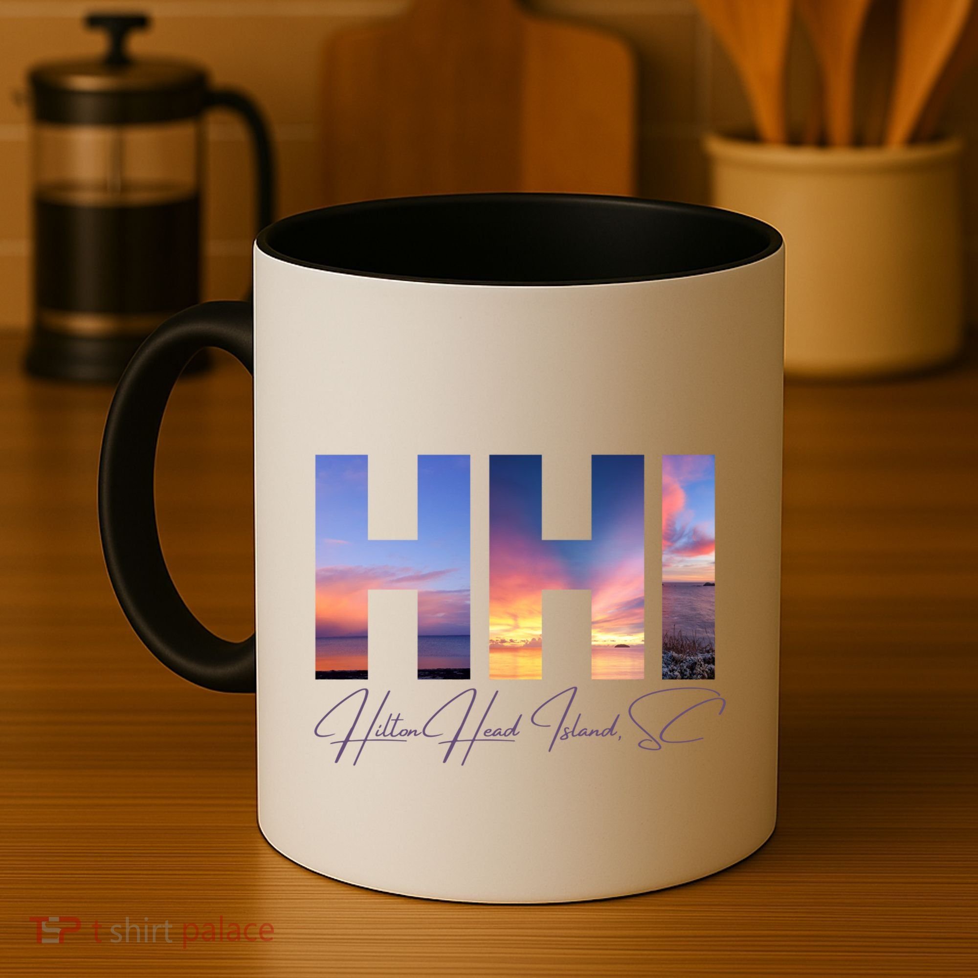 Hilton Head Island South Carolina Gift Sunset Gift Family Trip Gift Coffee Mug