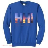 Hilton Head Island South Carolina Gift Sunset Gift Family Trip Gift Sweatshirt thumb 0