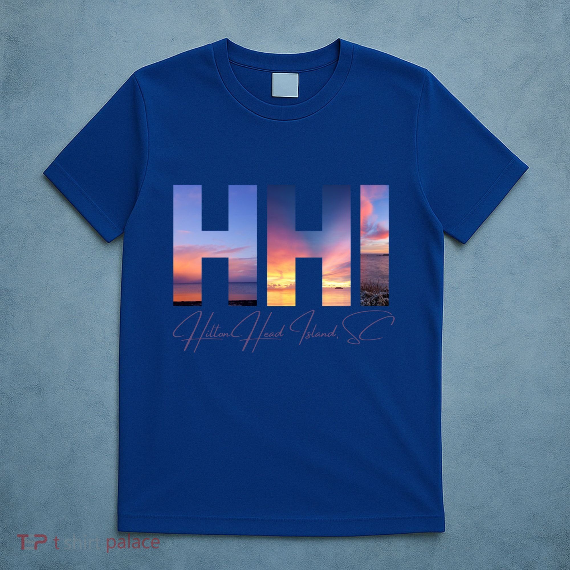 Hilton Head Island South Carolina Gift Sunset Gift Family Trip Gift T-Shirt