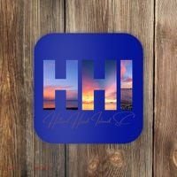 Hilton Head Island South Carolina Gift Sunset Gift Family Trip Gift Coaster thumb 0