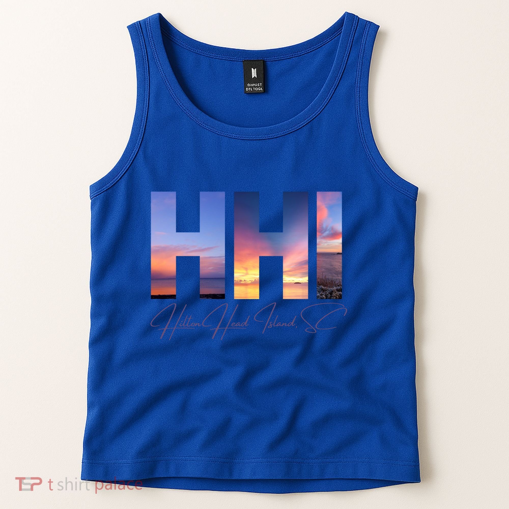 Hilton Head Island South Carolina Gift Sunset Gift Family Trip Gift Tank Top