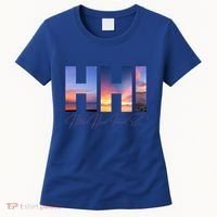Hilton Head Island South Carolina Gift Sunset Gift Family Trip Gift Women's T-Shirt thumb 0