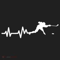 Hockey HeartBeat | Ice Hockey Player Gift Tumbler thumb 3