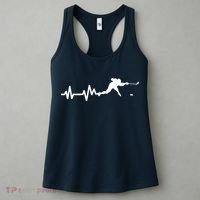 Hockey HeartBeat | Ice Hockey Player Gift Women's Tank Top thumb 3