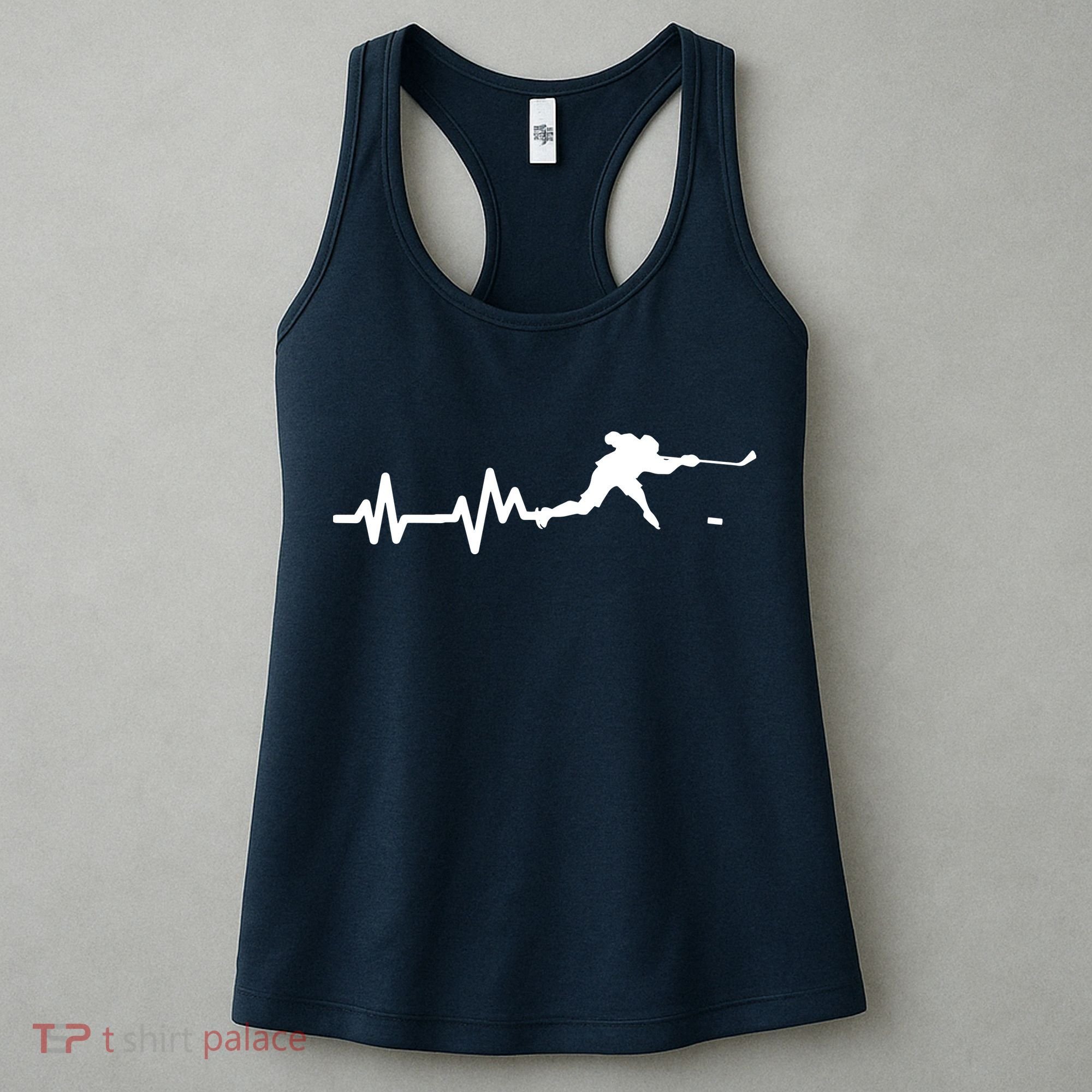Hockey HeartBeat | Ice Hockey Player Gift Women's Tank Top